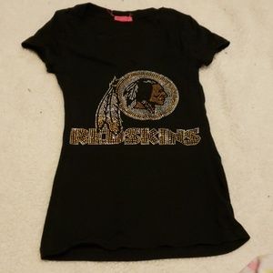 NFL Washington Redskins v-neck tshirt